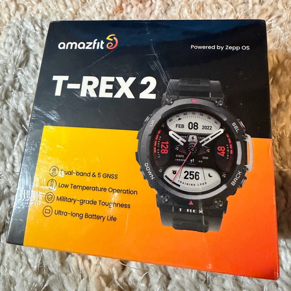 T-Rex 2 Smartwatch - Black